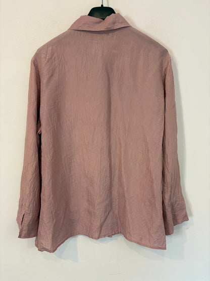 ZARA. Black stretch knit top. TL