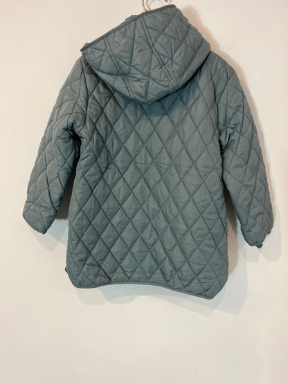 GOCCO. Abrigo acolchado azul claro. T 5-6 años