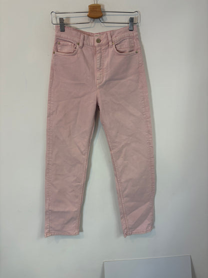 DOROTHEE SCHUMACHER. Medium size light pink denim. T 36