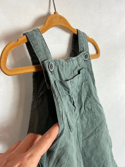 ZARA. Peto lino bebe niño. T 9-12 meses