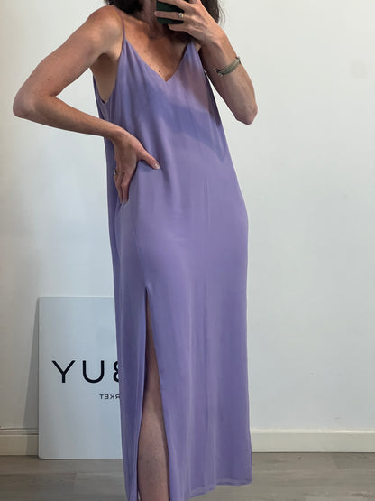 BIMANI. Mauve strappy dress Tm