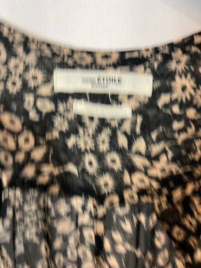 ISABEL MARANT. Asymmetrical floral dress. Size 36