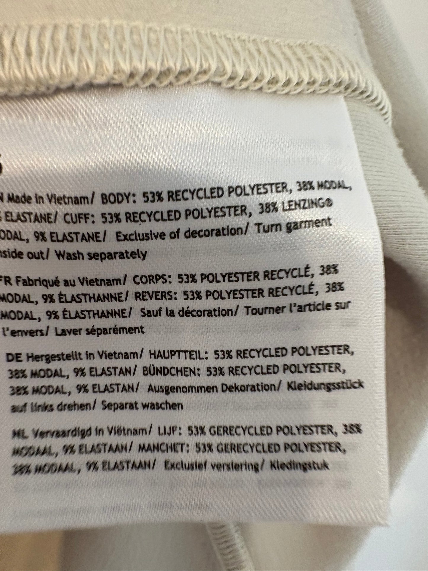 ZARA. Black stretch knit top. TL