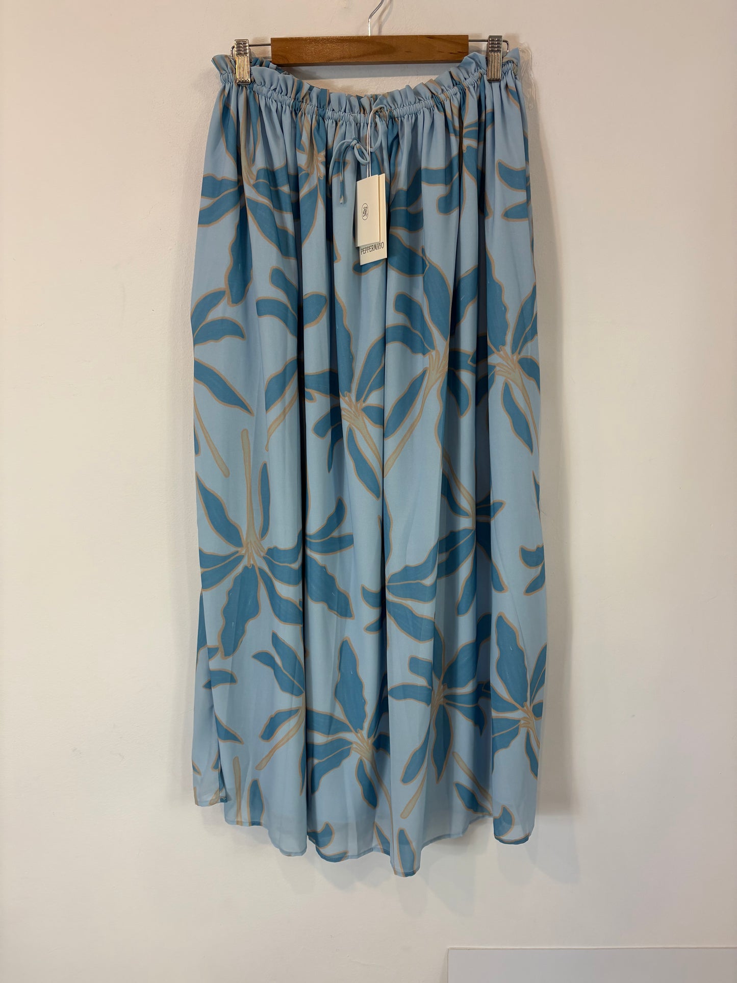 PEPPERMAYO. Falda larga estampado retro vuelo. T S