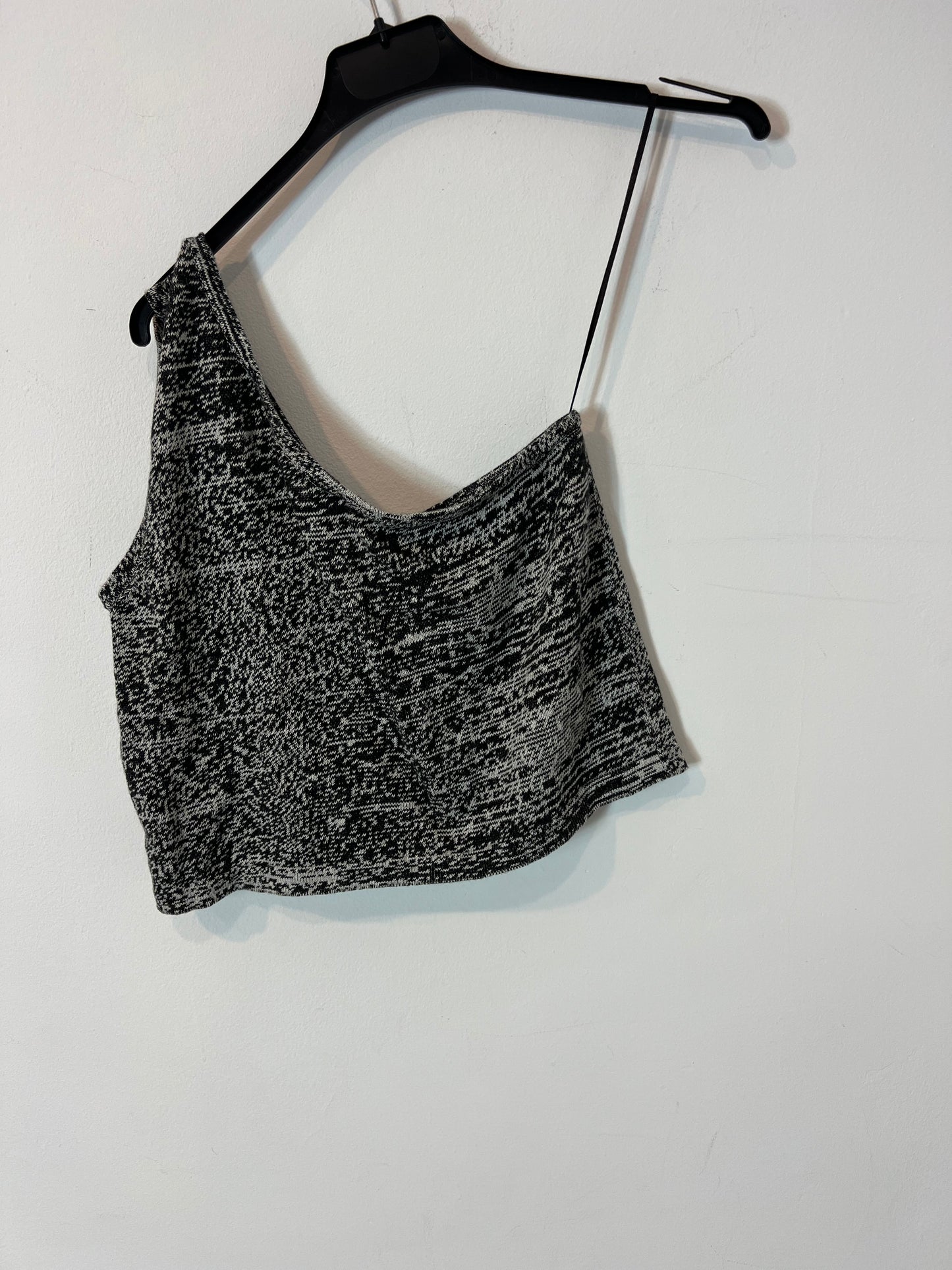 KAPURA. Top asimétrico punto jaspeado. T M