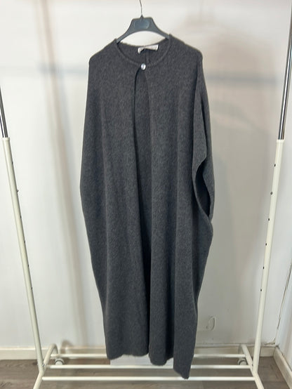 ZARA. Long grey cardigan S/S