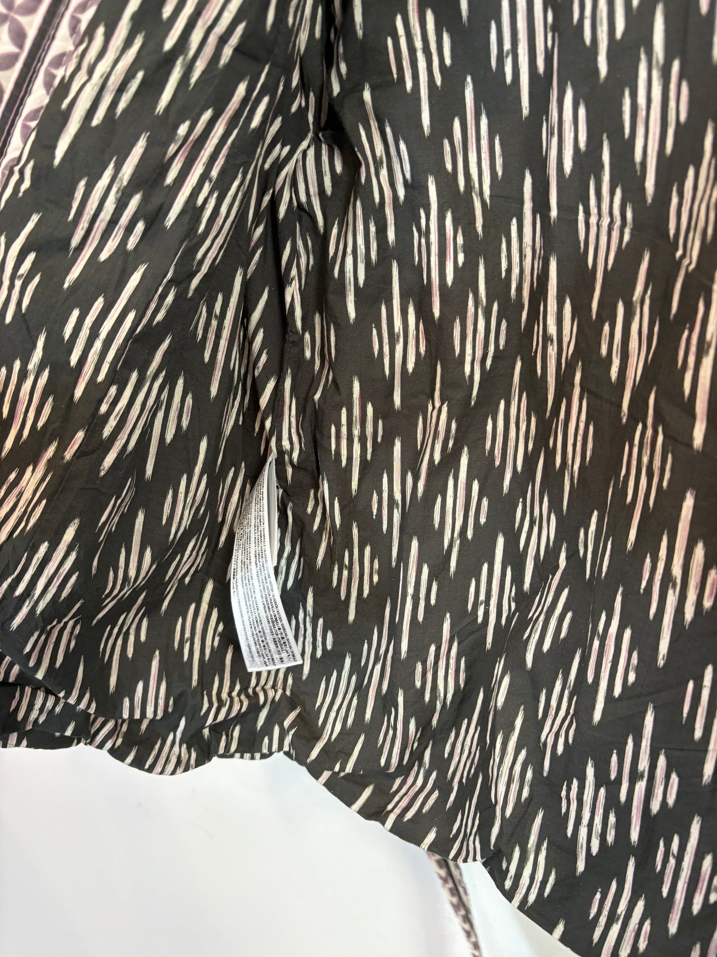 MANGO. Chaleco acolchado cinturón. T S