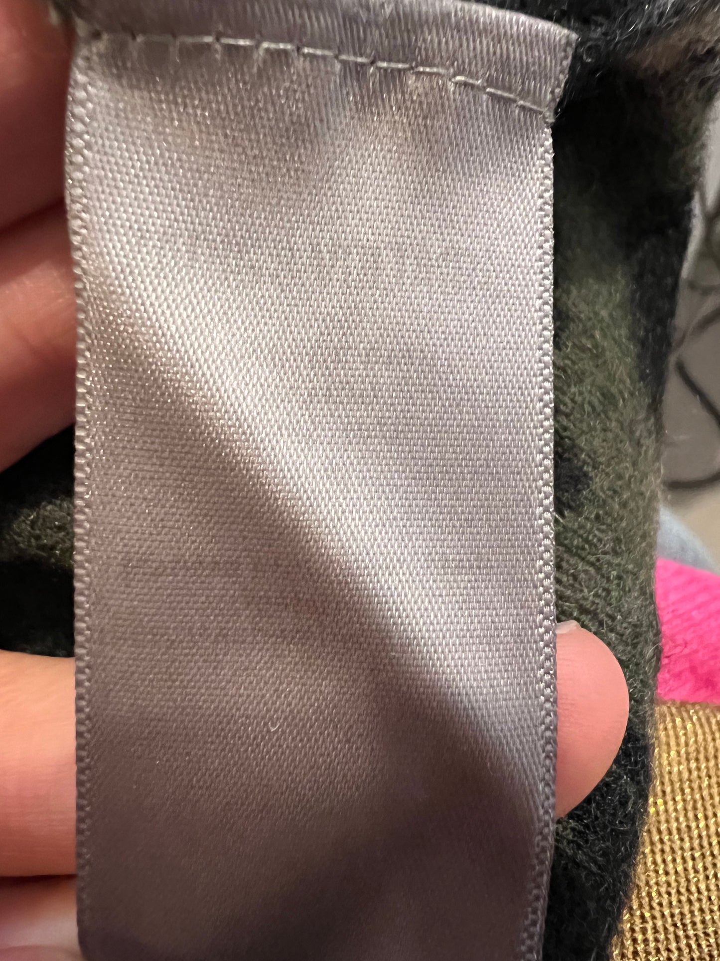 ZADIG&VOLTAIRE. Jersey estampado verdes lana. T S