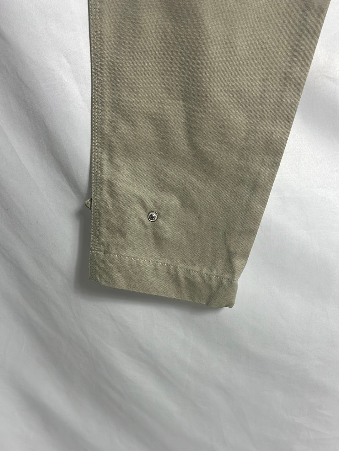 ISABEL MARANT ETOILE. Green trousers with stud details. Size 34