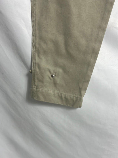 ISABEL MARANT ETOILE. Green trousers with stud details. Size 34