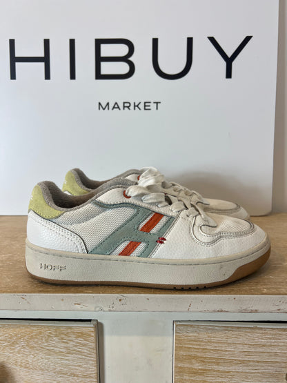 HOFF. White textured sneaker. Size 37