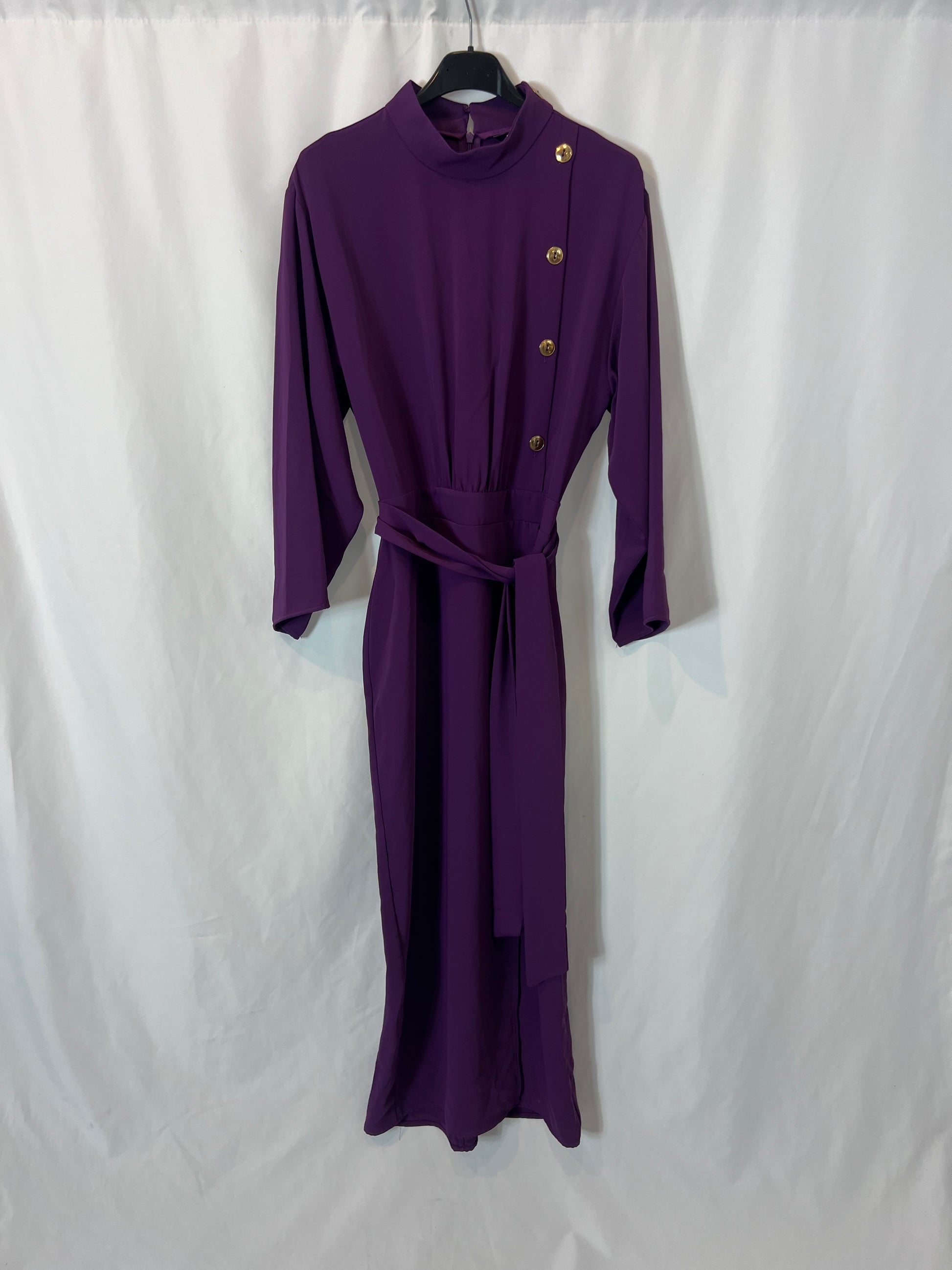 purple midi dress zara Zara | Dresses | Nwt Zara Size S Purple Midi Dress With Ruffles