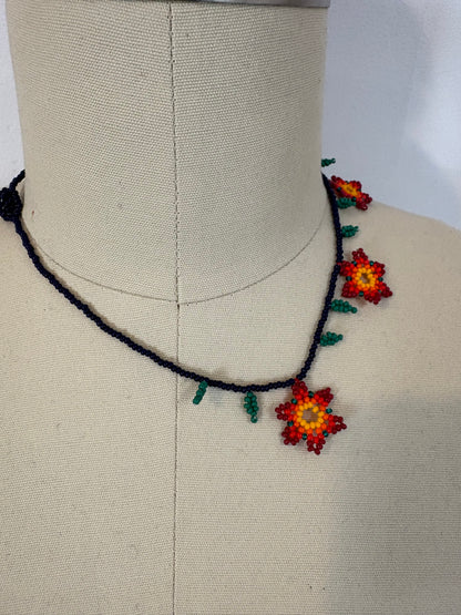 OTRAS. Gargantilla cuentas colores mini