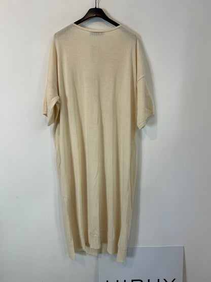 ZARA. Beige knit dress, size xs/s