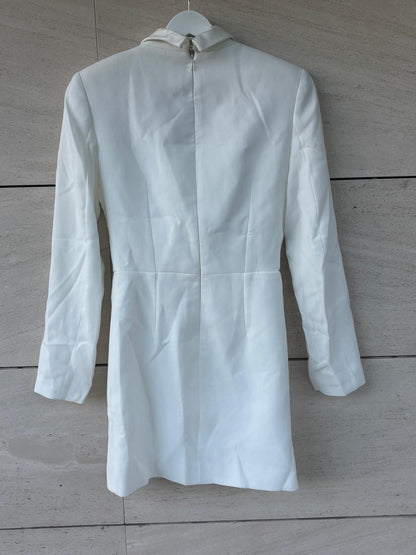 MYBESTFRIENDS. Vestido corto blanco