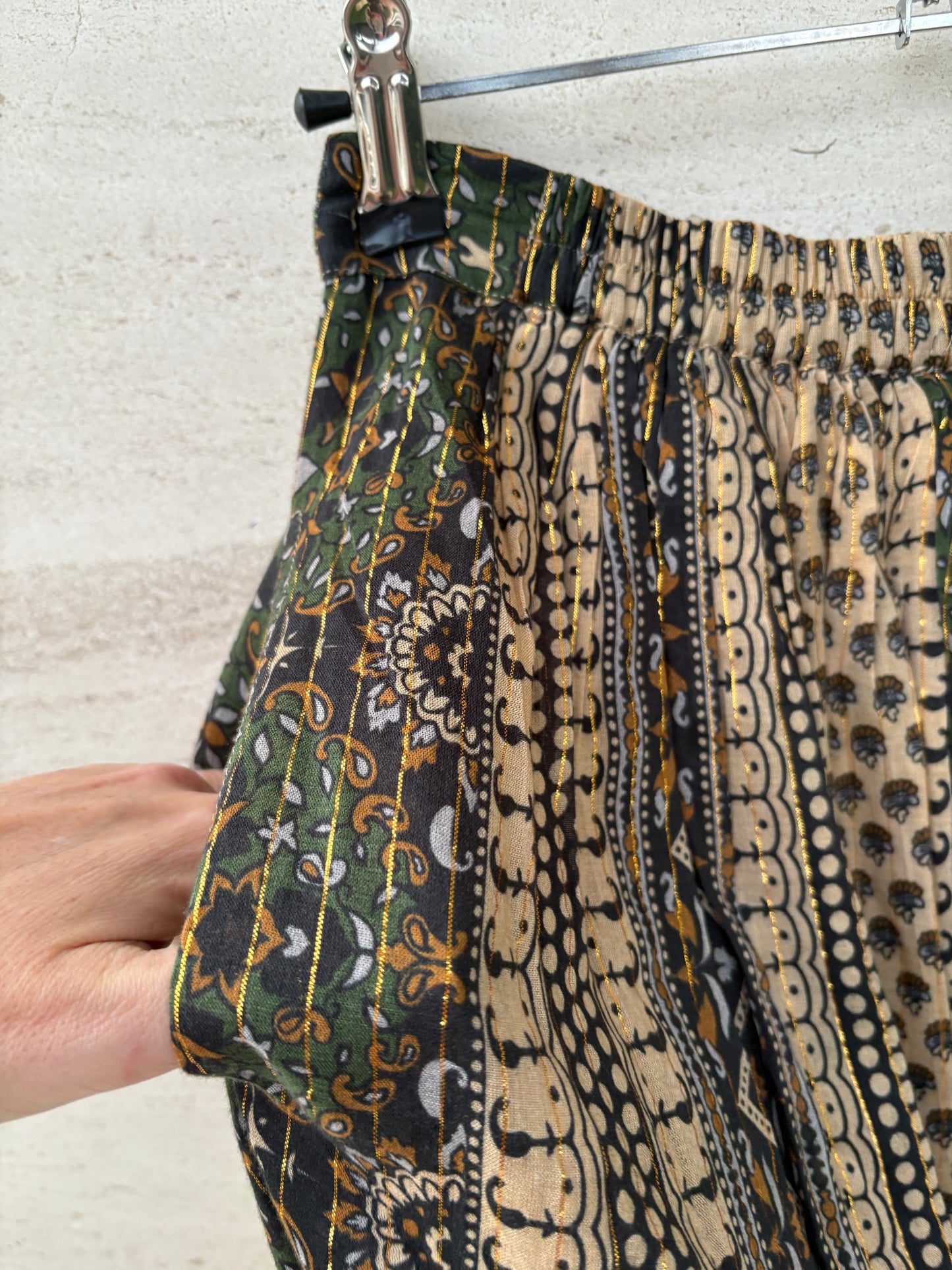 LOUIZON. Falda midi estampado