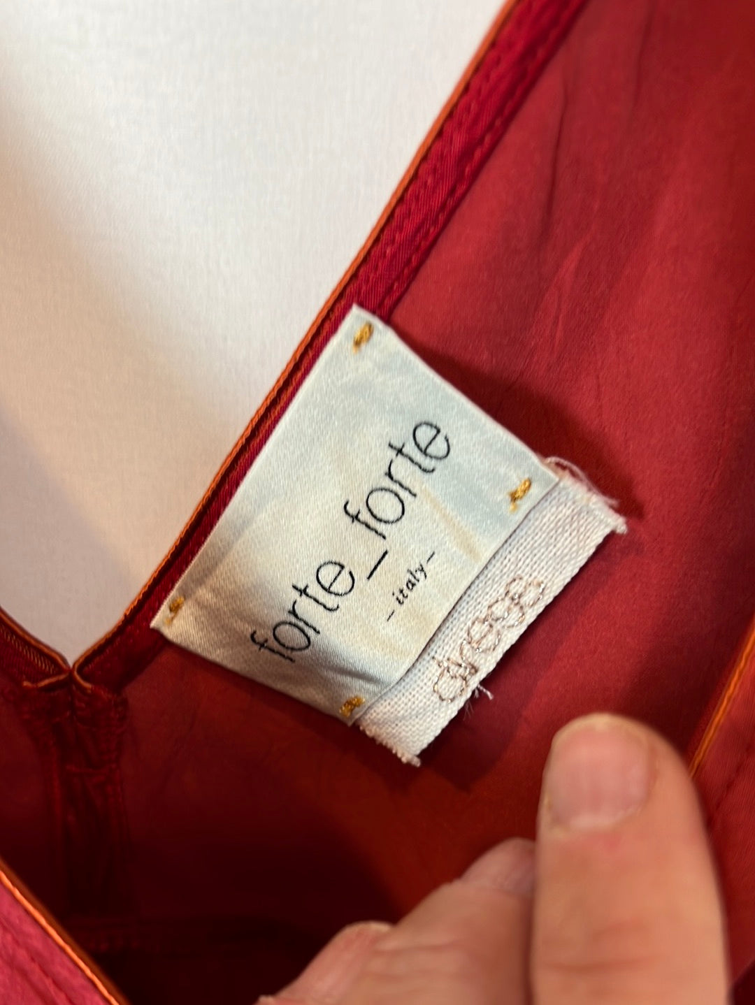 FORTE FORTE. Long flowing satin dress. Size 0 (XS/S)