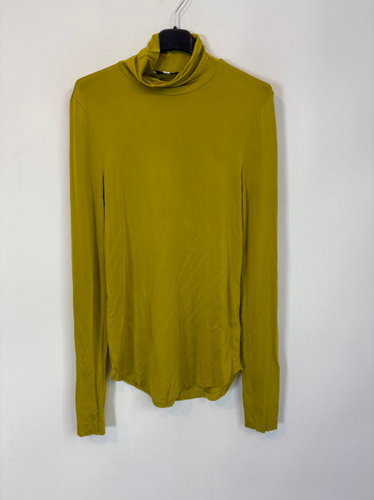 & OTHER STORIES. Top verde licra T.36