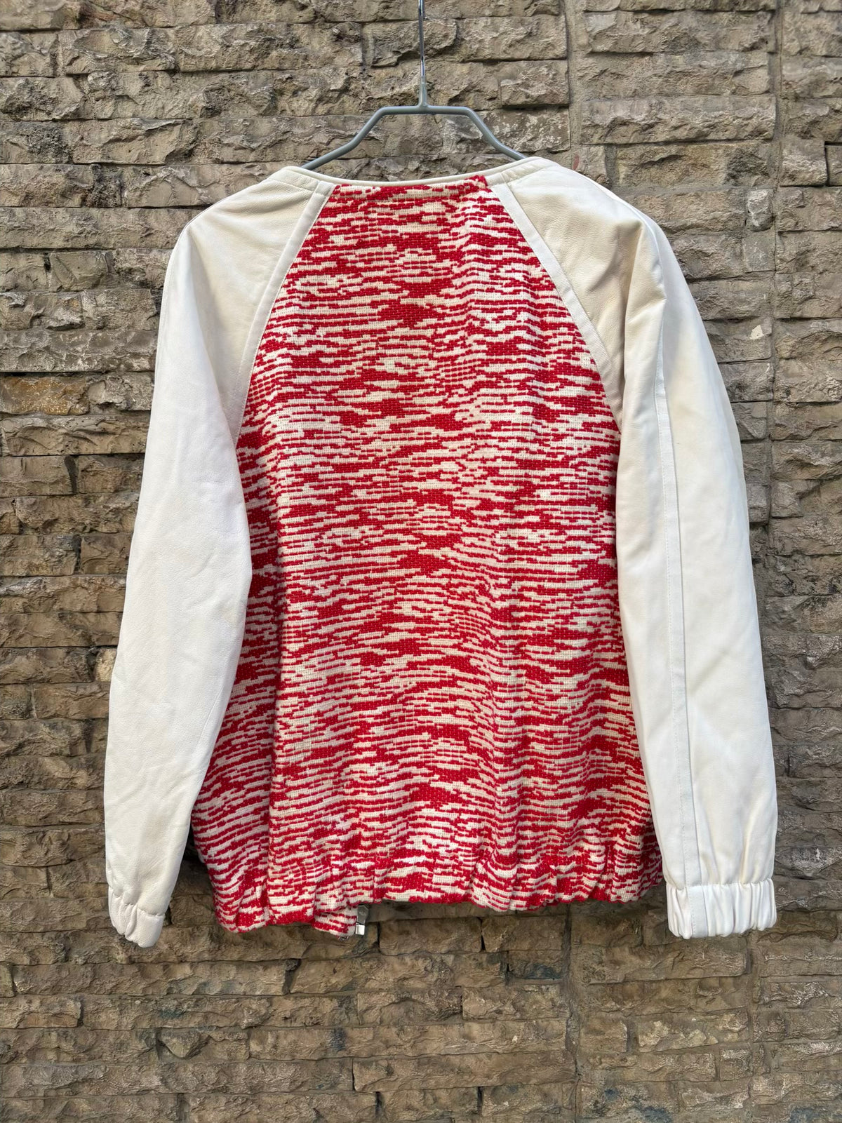 IRO. Chaqueta bicolor con peil