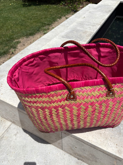 OTRAS. Capazo maxi asas piel