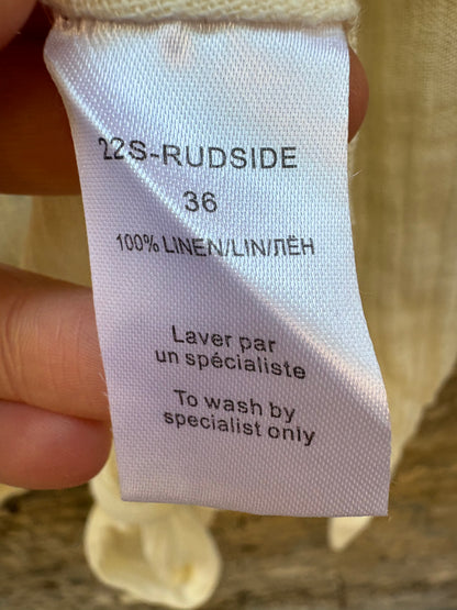 MES DEMOISELLES. Blusa textura anudada