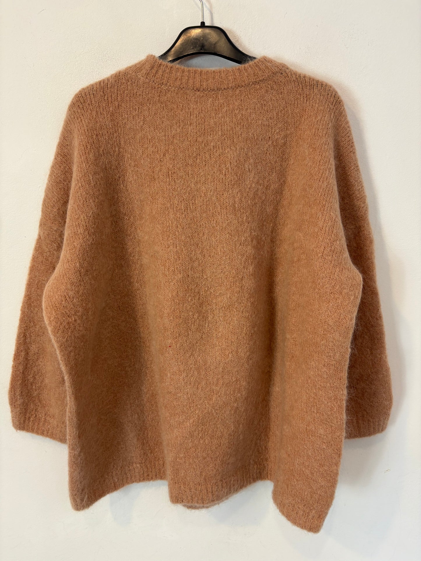 LION OF PORCHES. Jersey beige mohair