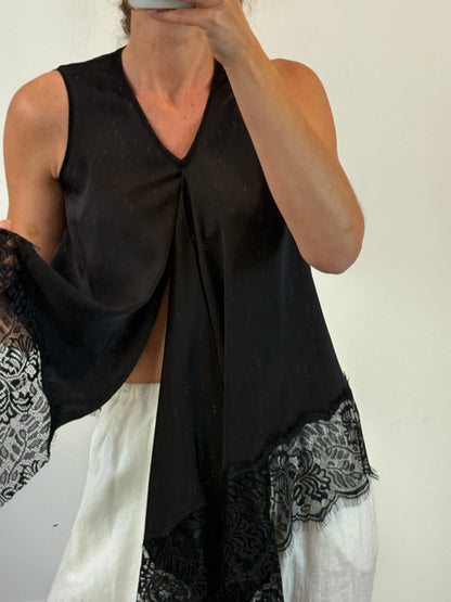 ISABEL MARANT. Black floral print jumpsuit. Size 36