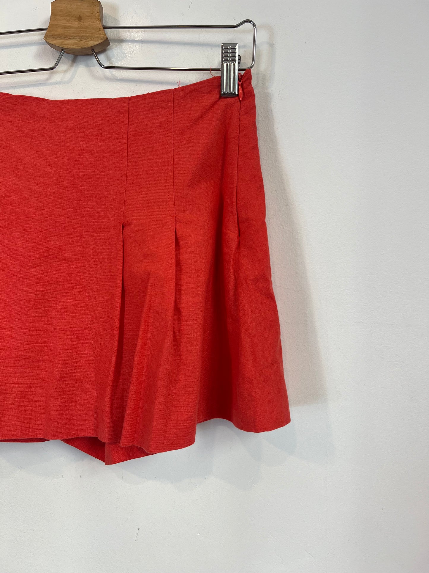 ZARA. Total look rojo blazer crop  y pantalón T.xs