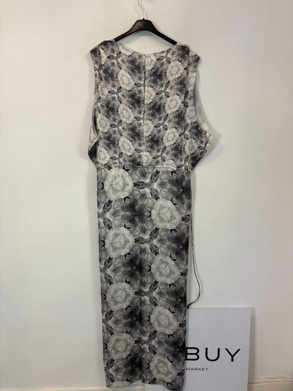 ACNE. Flowing gray maxi dress. TM