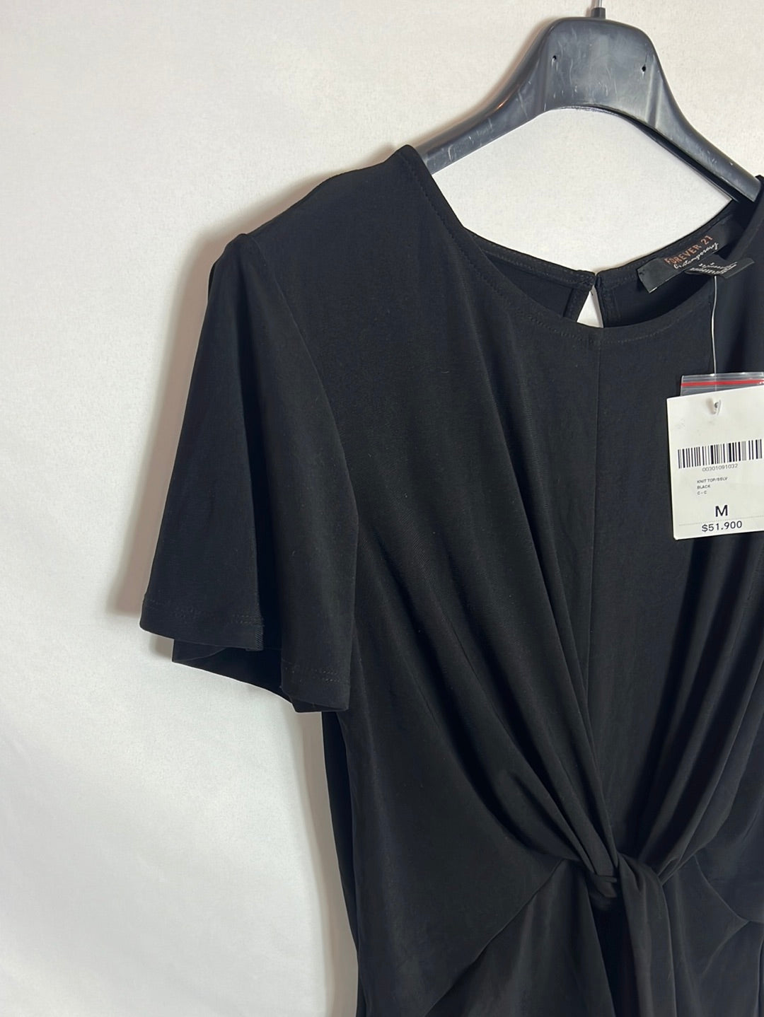 FOREVER21.Top negro lazada T.m