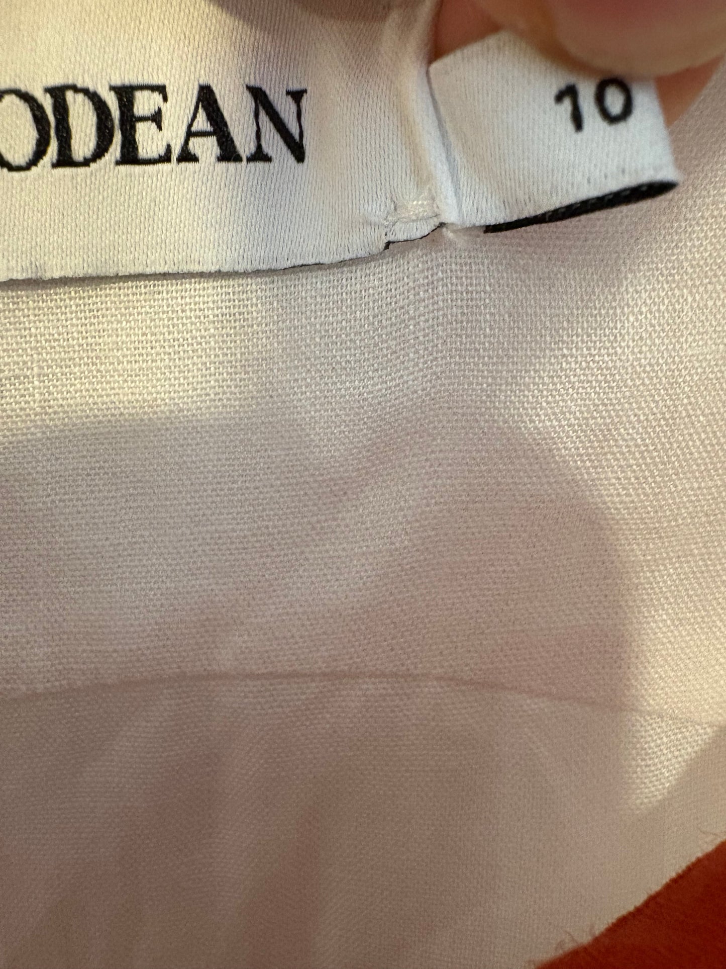 ANTIPODEAN. Vestido largo lino palmeras