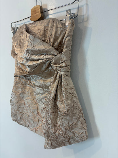 ZARA. Total look: textured pants and top. Size XS