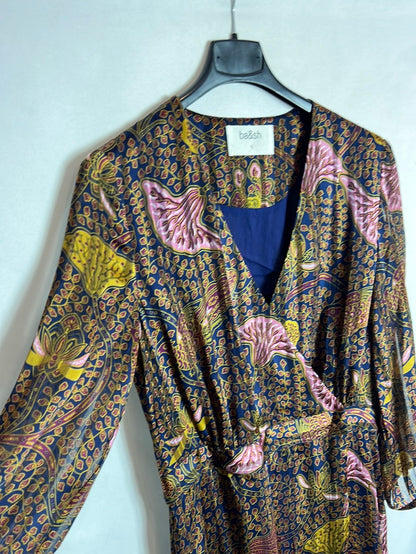 BA&amp;SH. Printed wrap dress. Size 1(S)