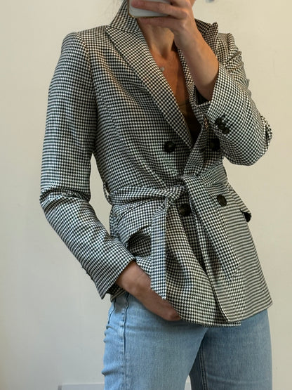 MALABABA. Checkered pareo/scarf