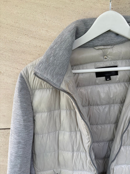 MACKAGE. Chaqueta gris doble textura ligera. T M