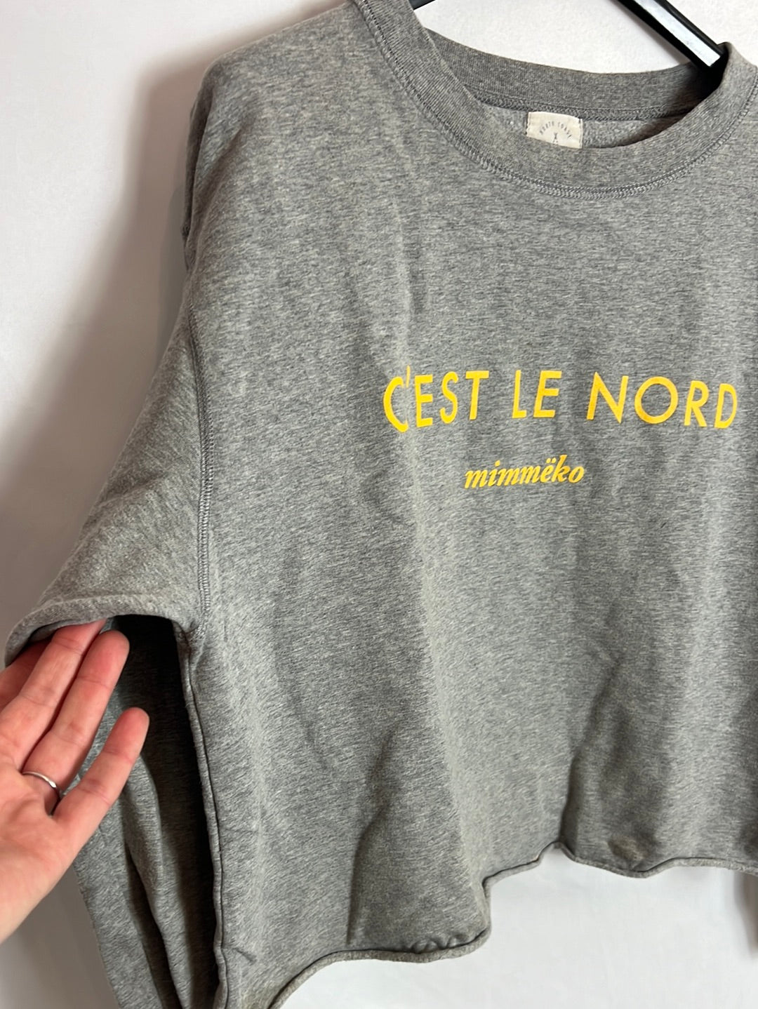 MIMMËKO. Sudadera geos letras. T M/L