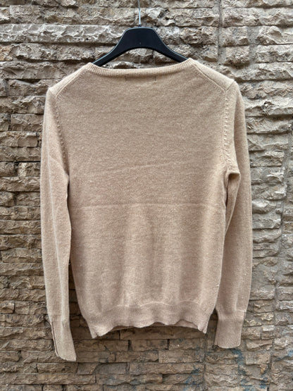 EASY WEAR. Chaqueta beige cashmere