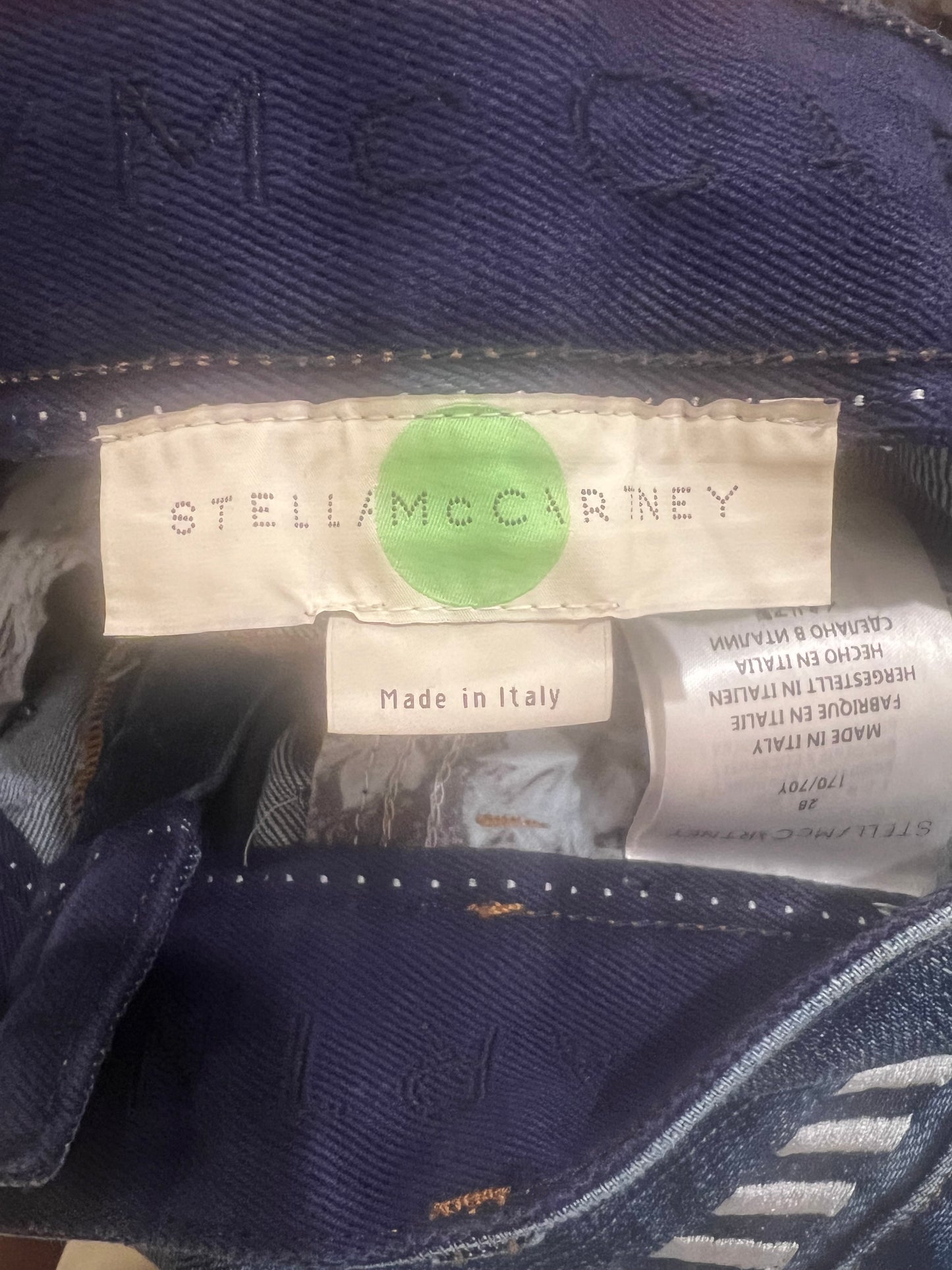 STELLA MCCARTNEY. Embroidered trousers size 40