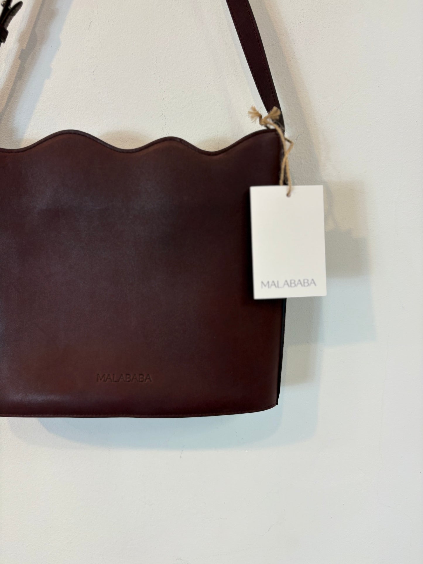 MALABABA. Bolso LA MAR burdeos
