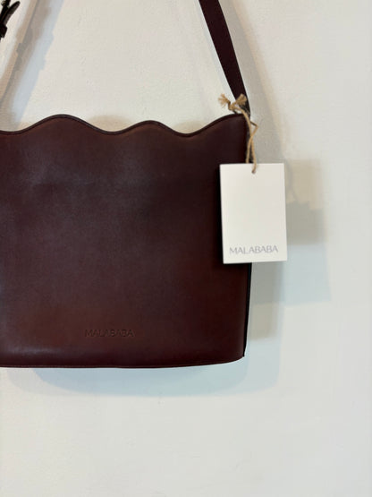MALABABA. Bolso LA MAR burdeos