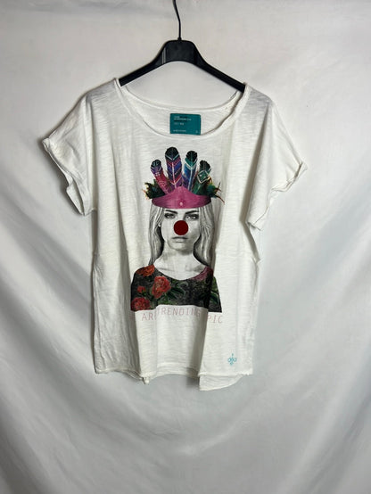 MDEAR TEE. Camiseta hablan a dibujo. T L