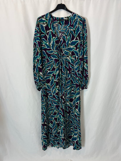 SFERA. Long printed Ts dress