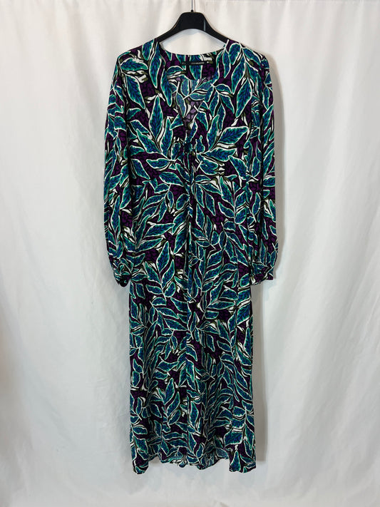 SFERA. Vestido largo estampado T.s