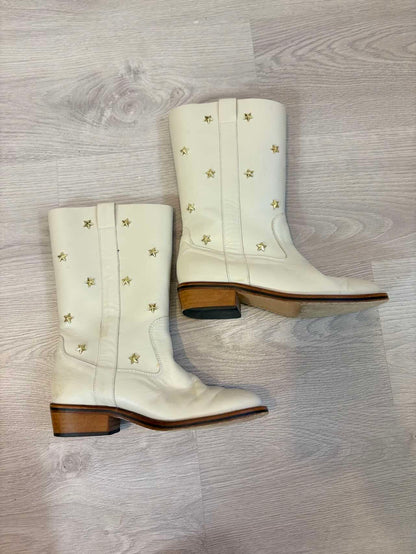 MERCULES. Botas piel estrellas. T 39