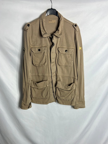 REIKO. Camel jacket with pockets. TL
