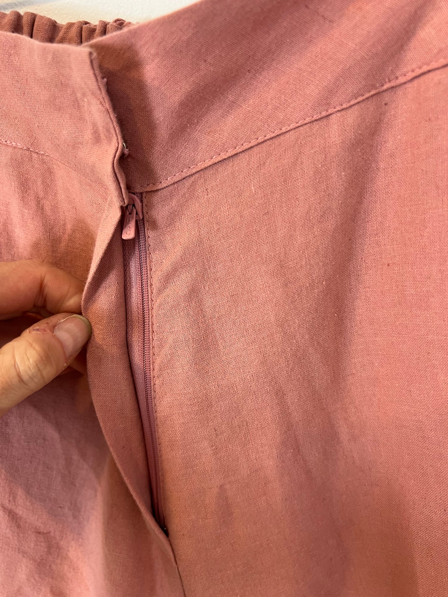 BONSUI. Pantalón palazzo mezcla. T 1 (S)