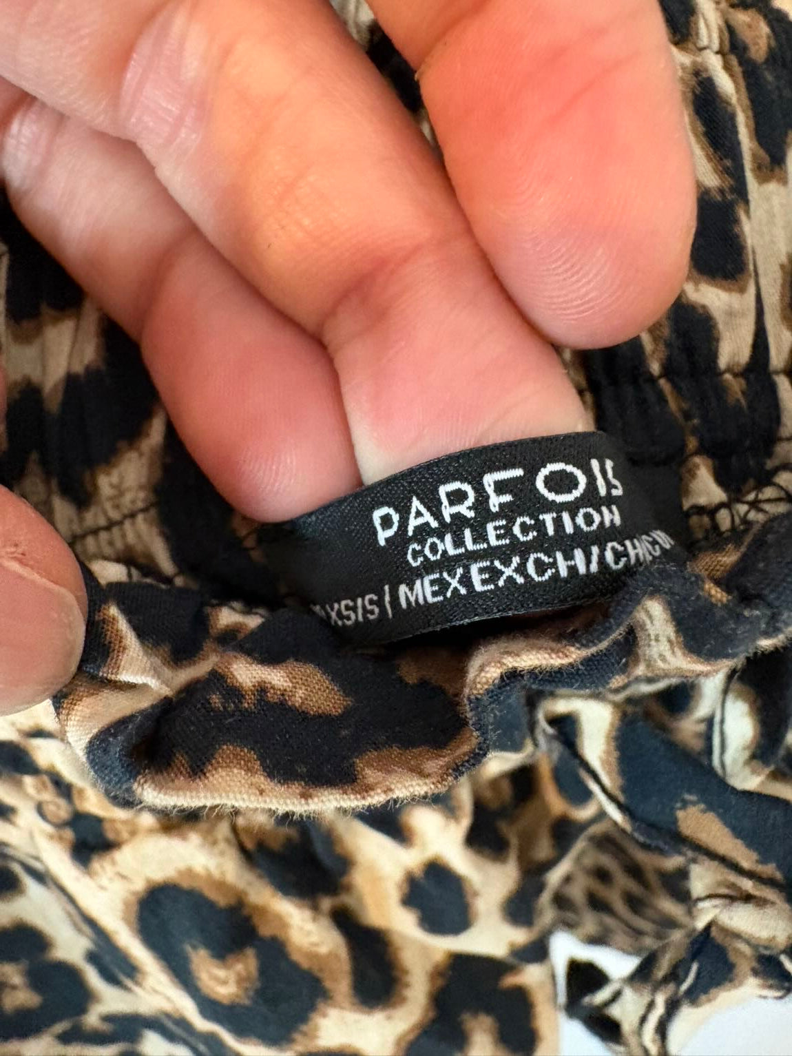 PARFOIS. Conjunto animal print