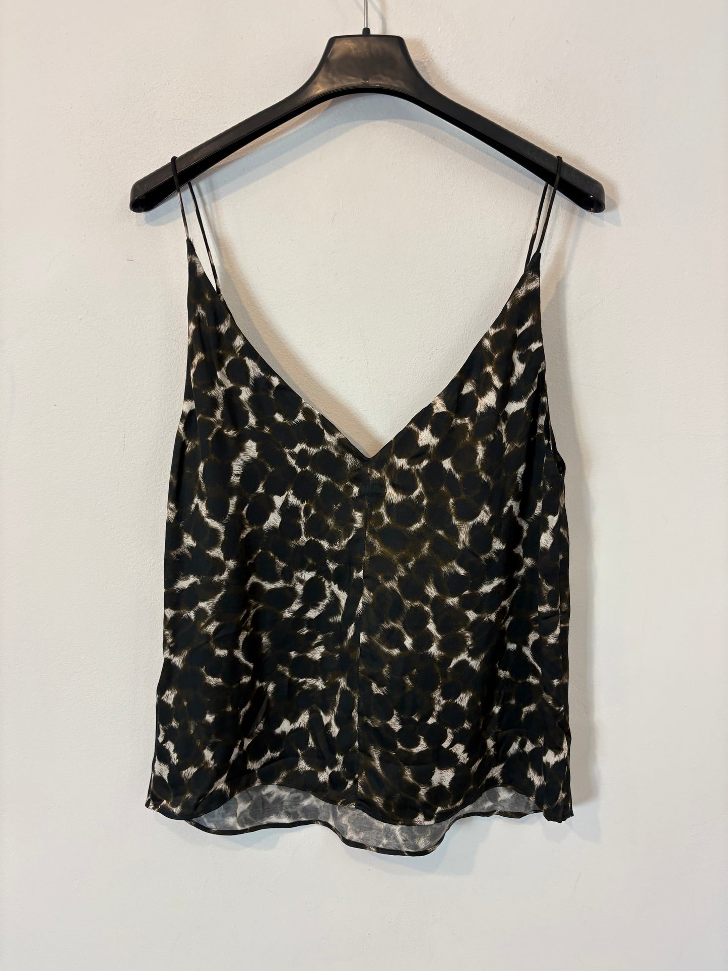 MASSIMO DUTTI. Printed top and skirt set. Size XS/S