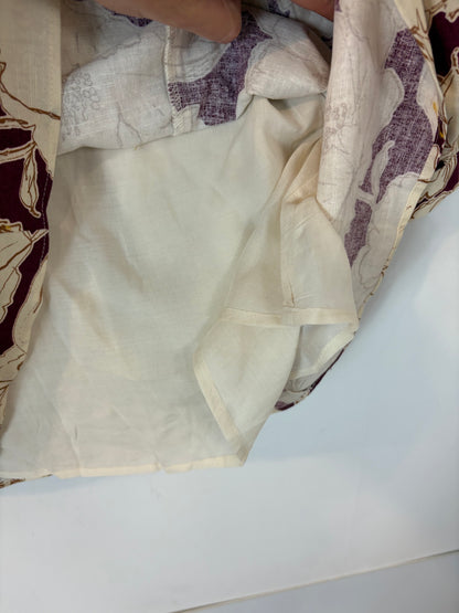 SÉZANE. Vestido corto estampado mezcla