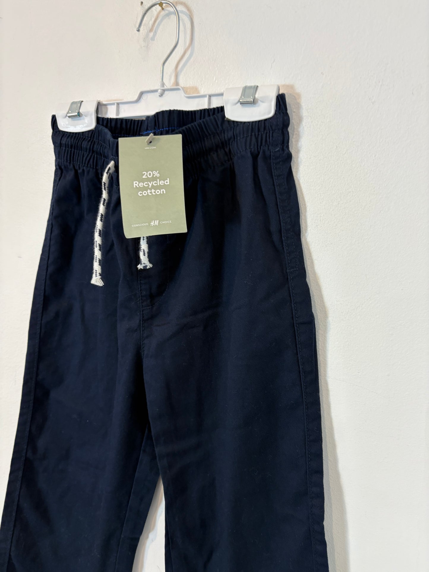 H&M. Set Pantalones tonos azul. T 7-8 años